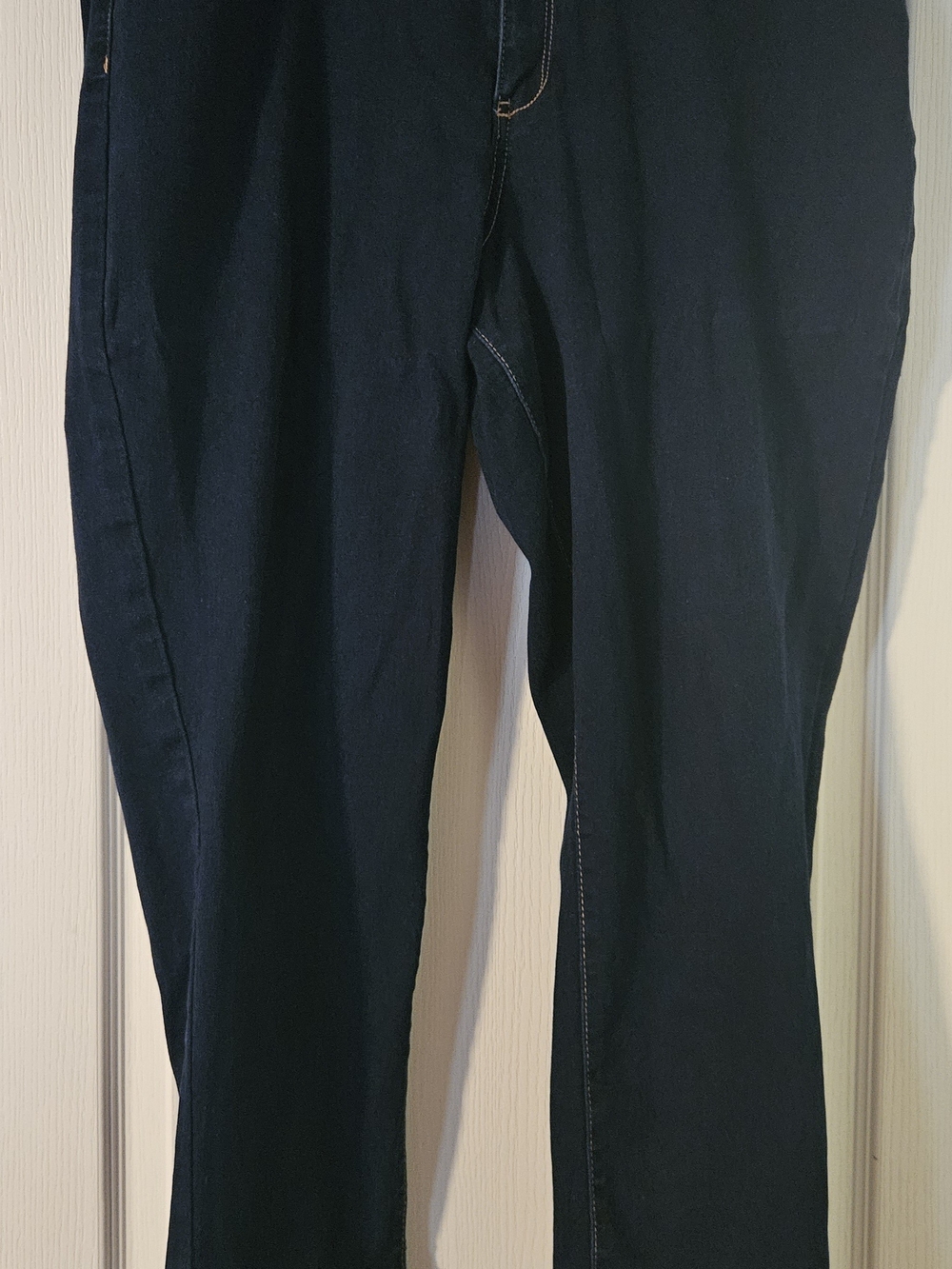 Gemma Rae Dark Navy Jeans with Contrast Stitching